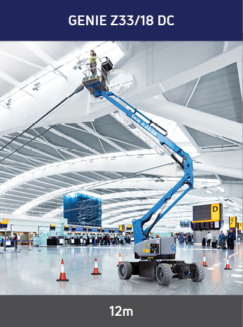 Genie Z-33/18 electric articulated boom lift