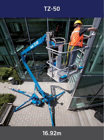 TZ-50 trailer-mounted boom lift